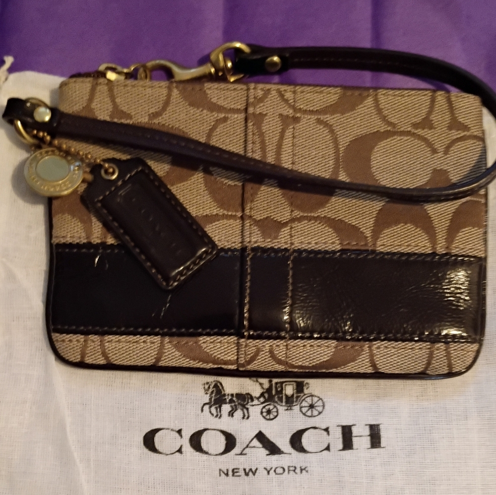 Coach Legacy Wristlet NWOT